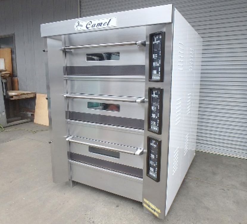4枚3段デッキオーブン - 製パン・製菓・厨房機器・食品機械・販売修理